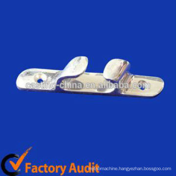 316l/304 Stainless Steel Low Flat Cleat - 2 Holes